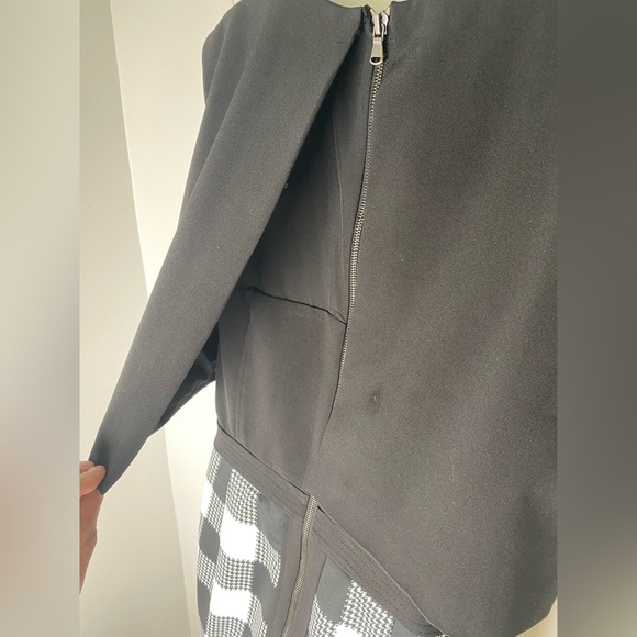 TOCCIN (NY) NWT Black and White Checkered Dress - Picture 11 of 14